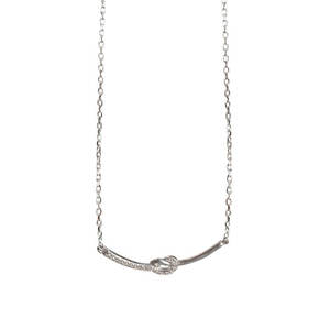 Collier ras de cou en argent massif S925 avec pendentif en forme de cœur, diamant unique, diamant artificiel, zircon, chaîne de clavicule tendance - Product Image 5