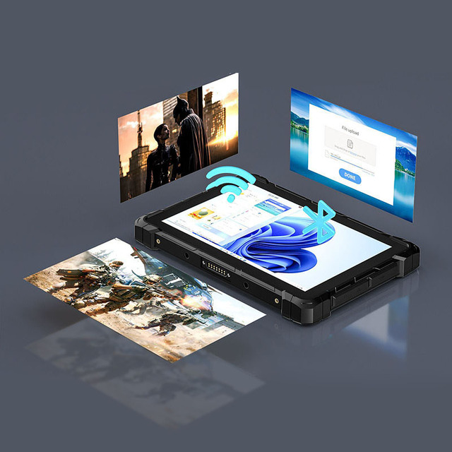 10.1" Ruggedized windows Tablet Gps Nfc Ruggedized Tablet 16+32G Dustproof Shockproof Tablet Pc