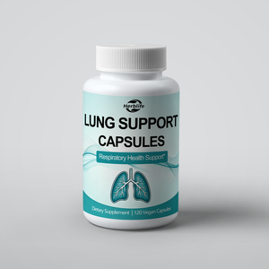Cápsulas para el Apoyo de la Salud Pulmonar de Marca Privada OEM/ODM con Logotipo y Empaque Personalizados para Apoyo Respiratorio - Product Image 1