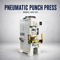 Presse à poinçonner pneumatique à cadre en C de 25T pour le perçage et le pliage de pièces métalliques, fabriquée en Chine