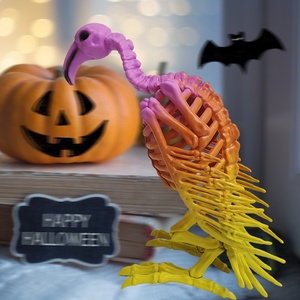 Wholesale High Quality Popular <b>Plastic</b> Birds Toys <b>Animal</b> Skeleton Bald Eagle Model <b>Plastic</b> Halloween Crafts - Product Image 4