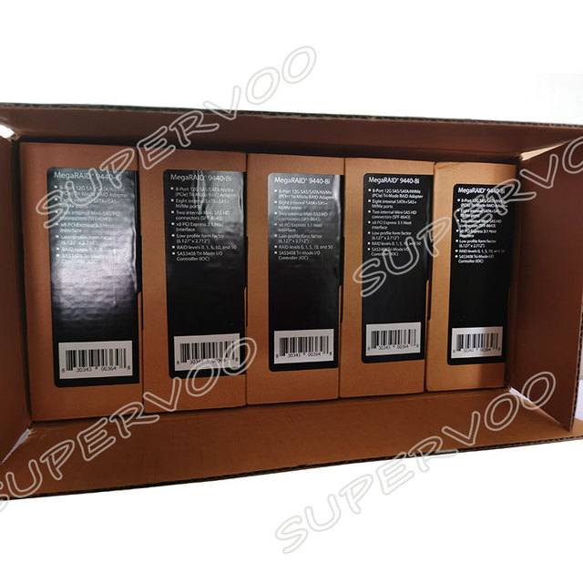 MegaRAID IMR Model 9440-8i 12Gb/s SAS/SATA/NVMe SAS3408 RAID Controller Card RAID 0, 1, 5, 10 and 50