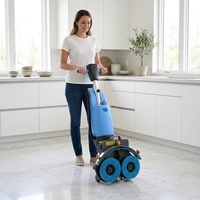 Nettoyeur de sols domestique sans fil Laite T1 Mini 24V, électrique, autoporté, multi-lavage