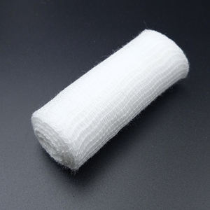 Qualité bas prix fournisseur confortable rouleau de pansement de gaze chirurgicale absorbante respirante <span class=keywords><strong>bandage</strong></span> de gaze médicale 5cm/10cm - Product Image 2