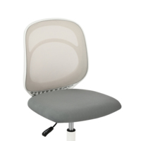 Fauteuil de bureau ergonomique haut de gamme contemporain et moderne en cuir PU et tissu chromé, pivotant, réglable en hauteur, pour la maison et le bureau