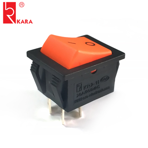 SINETONG KR2-11 Certified CQC DC 12V Rocker Switch Orange Waterproof 250VAC 25A DPDT 4 Pin Boat Switch <strong>ON</strong>-OFF <strong>ON</strong>-<strong>ON</strong> Features - Product Image 2