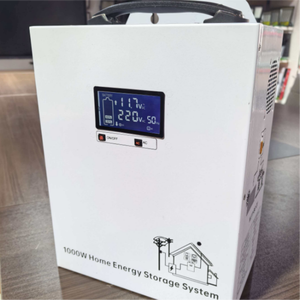 Portable Solar Power <b>Generator</b> 600W-1500W Pure Modified Sine Wave AC Output For <b>Camping</b> RV Home Emergency Outdoor Construction - Product Image 1