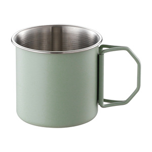 <span class=keywords><strong>Taza</strong></span> de Acero Inoxidable 304 de Una Sola Capa, Plegable, para Viajes al Aire Libre, <span class=keywords><strong>Taza</strong></span> de Doble Capa, Portátil, con Asa Colorida, Práctica <span class=keywords><strong>Taza</strong></span> para Agua - Product Image 6
