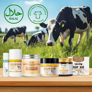 Baume pour la peau au <span class=keywords><strong>suif</strong></span> <span class=keywords><strong>de</strong></span> bœuf biologique <span class=keywords><strong>halal</strong></span> nourri à l'herbe MELAO, baume hydratant au <span class=keywords><strong>suif</strong></span> <span class=keywords><strong>de</strong></span> bœuf fouetté, baume au <span class=keywords><strong>suif</strong></span> <span class=keywords><strong>de</strong></span> bœuf et au miel, étiquette privée - Product Image 2