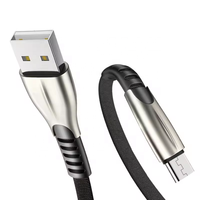 Kabel pengisi daya USB tipe-c, kabel pengisian daya USB tipe-c, kabel pengisian daya USB Data kecepatan tinggi dengan nilon Aloi seng dan kabel pengisian Premium tembaga murni