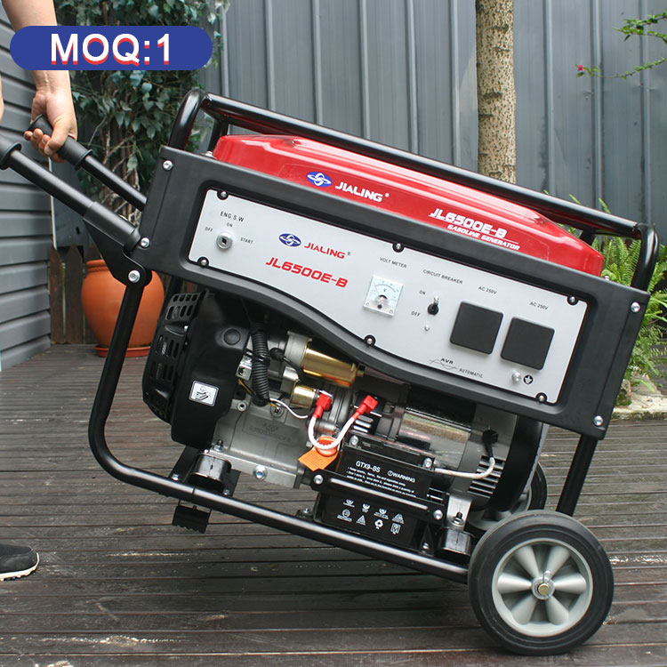 Jialing Portable Electric power Generator Gasoline 3kw 5kw 8kw 8500W 10000W petrol Generators for home camping