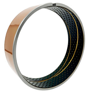 Douilles métalliques sans huile PTFE POM directes en usine <span class=keywords><strong>DX</strong></span> Sleeve Boundary Lubricating Steel Bearing Oil Sliding Steel for Extreme - Product Image 2