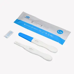 Kartu penguji cepat kartu tes kehamilan, alat uji cepat periksa sendiri plastik kehamilan untuk rumah Ce