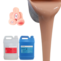 Silicone liquide RTV2 Platinum injectable de qualité alimentaire pour la fabrication de vagins en silicone