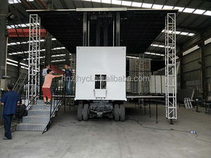 Servizi per Strutture per Eventi all'Aperto, Palco Mobile su Rimorchio con Traliccio per Concerti - Product Image 5