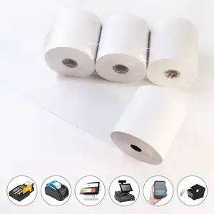 Best Selling Cash Register Thermal Paper Rolls 57mm 40mm Paper Roll For Supermarket