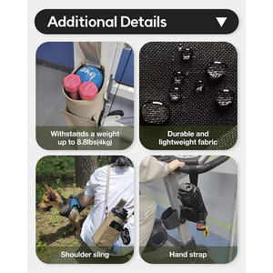 Bolsa de gimnasio magnética impermeable soporte magnético para botella de agua con bolsa magnética de bolsillo soporte para botella de agua accesorios de gimnasio - Product Image 4