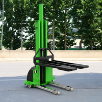 Nouveau transpalette semi-électrique 1,5 tonne 2 tonnes, petit transpalette manuel certifié CE ISO, chariot élévateur électrique avec batterie au plomb-acide/lithium-ion