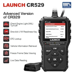 Scanner OBD2 complet Launch X431 Creader 529 CR529 pour lecture des codes de panne et diagnostic OBD DIY CR529 - Product Image 6