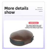Étui de protection pour casque EVA, coque rigide, antichoc, avec fermeture éclair, sac de transport, logo personnalisé OEM, vente en gros d'usine