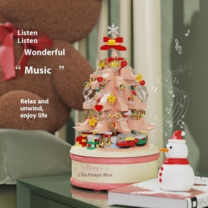 LELE BROTHER Compatible Plastic Educational Toy Christmas <strong>Tree</strong> Music Box for Boys Girls Ages 14+ Model 20240319 - Product Image 4