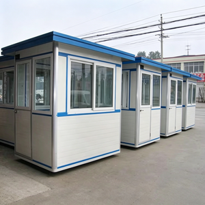 Cabina Prefabbricata Economica per Esterni, Chiosco, Guardaroba, Cabina di Sicurezza, Postazione di Sicurezza, Cabina Vendite - Product Image 2