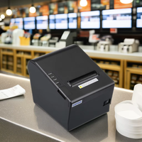 250mm/s kecepatan tinggi 80mm USB tiket Ethernet POS Mini POS termal Printer penerimaan untuk restoran kasir Supermarket