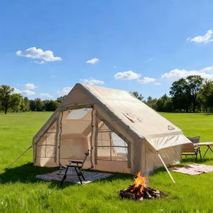 Tente de camping gonflable légère 15KG Portable 3000mm Imperméable 6.3 ㎡   Tente pour 3-4 personnes pour les voyages en voiture et les aventures en plein air OEM - Product Image 4