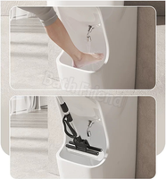 Lavabo autoportant pour ablutions musulmanes (Wudu) en porcelaine brillante avec robinet, pour le Moyen-Orient