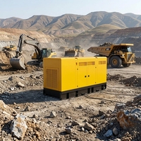 Vente directe d'usine, générateurs diesel super silencieux 20KVA 25KVA 30KVA 40KVA 50KVA, groupe électrogène résistant aux intempéries, utilisation en extérieur, ATS