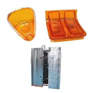 Molduras de inyección de plástico de alta calidad, piezas de repuesto para lámpara de coche, cubierta de luz LED, Molduras de inyección - Product Image 1