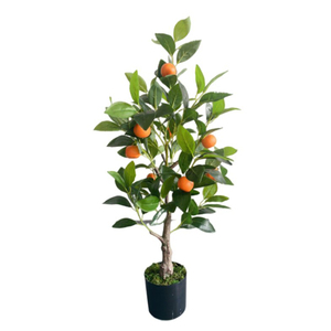 Nuevo diseño de plantas de bonsái artificiales, frutas, árboles de naranja reales, decoración de árbol de hojas, decoración interior del hogar, árbol de limón con fruta - Product Image 2