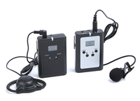 Système de guide touristique audio professionnel Mix Tech Émetteur stationnaire sans fil Microphones d'interprétation simultanée