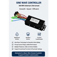 Kit moteur de moyeu de vélo électrique 48V 500W à faible bruit, contrôleur à onde sinusoïdale, 78Nm, BLDC sans engrenages, pour vélo cargo et E-bike