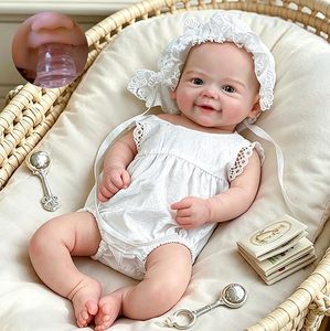 ตุ๊กตา<span class=keywords><strong>เด็ก</strong></span><span class=keywords><strong>ผ</strong></span>ู้หญิงซิลิโคนขนาด 13 นิ้ว แบบเต็มตัว เหมือน<span class=keywords><strong>จริง</strong></span> วาดด้วยมือ ของเล่นเสมือนจริงสำหรับเด็ก - Product Image 2