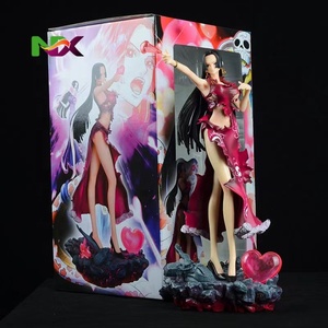 Figuras de Anime de One Piece, Boa Hancock, Luminiscente, con Pechos Grandes, Princesa Serpiente de Nueve Colas, Chica Hermosa, Escena Decorativa - Product Image 6