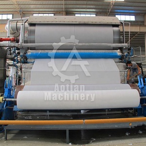 Macchina per Carta Igienica in Polpa di Legno 5 T/G, Formato Compatto per Produzione di Rotoli Madri - Product Image 6