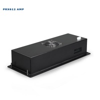 Amplificateur de Puissance Numérique Professionnel Actif en Métal, 12-18 Pouces, pour Haut-Parleur, Home Cinéma, Conférence et Spectacle, Comprend l'Arrière