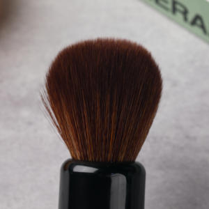 Yaqi 24mm Complexe Noir Version Meilleure Qualité Brun Cheveux Synthétiques Mens Blaireaux - Product Image 4