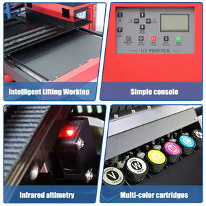 Impresora de Tarjetas de Inyección de Tinta UV con Cabezales de Impresión TX800 para PVC, Cuero y Otros Materiales Flexibles - Product Image 3