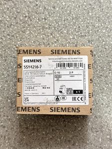 Interruptor Automático en Miniatura Siemens 5SY4216-7, Nuevo y Original, para Sistemas de Control Programable PLC de Automatización Industrial - Product Image 5