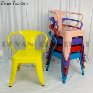 Beliebtes Design Bessere Häuser und Gärten Kinder Metallstuhl Pediküre-Stuhl Kinder für Kinder Party für Party
