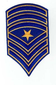 Chất Lượng Cao Twill Bản Vá Lỗi Mát Khâu Biên Giới Đồng Phục Trung Sĩ Corporal Biểu Tượng Thêu Biểu Tượng Thanh Tuyệt Vời Đồng Phục - Product Image 2