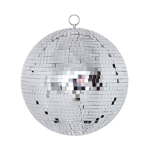 DAMAI Silver Disco Party Decoration Bright Reflective <b>Mirror</b> Christmas <b>Balls</b> Easy to Hang Suitable for Christmas - Product Image 1