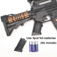 Fusils électriques en plastique Sniper M416 avec lumières et sons Jouet électrique en plastique Pistolet à huit sons