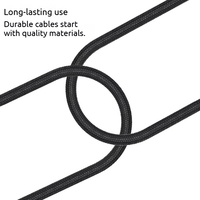 Cable de Carga Rápida Tipo-C en Ángulo de 10 cm para Xiaomi 3A, Cable de Datos Tipo C de 60 W para iPhone 17 16 Pro Max