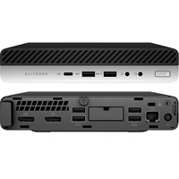 Mini PC de bureau Barebone Tiny EliteDesk 800 G4 8ème génération, propre, sans rayures, grade A, testé et fonctionnel