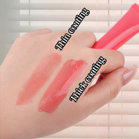 Bálsamo Labial Líquido Hidratante con Sabor a Frutas, SPF, Etiqueta Privada OEM, 10 Colores, Logotipo Personalizado, Péptidos y Manteca de Karité