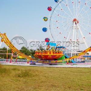 Attrezzatura per parco divertimenti brivido che vola con Disco UFO Frisbee su pista <span class=keywords><strong>Mega</strong></span> giro in discoteca - Product Image 3