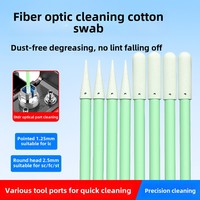Bride de compteur de puissance optique de type FC avec bâton de nettoyage et stylo à lumière rouge pour l'épissage de la machine OTDR pour l'entretien des fibres optiques